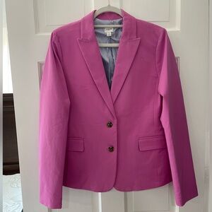 J. Crew Vibrant Pink Blazer